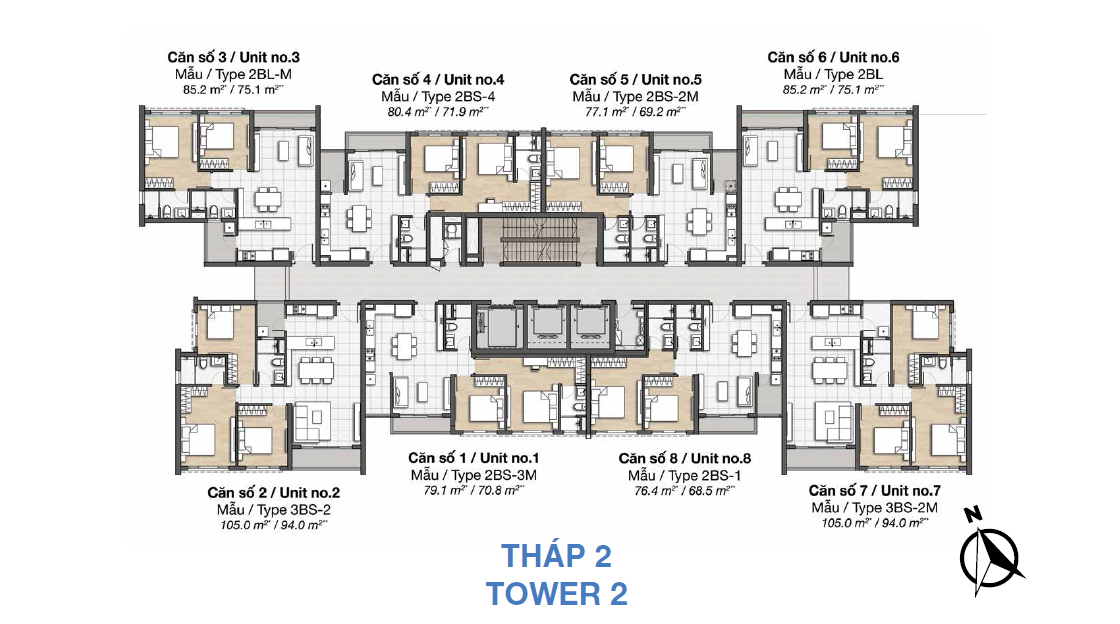 Mặt bằng Palm River